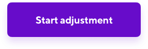 start adjustment